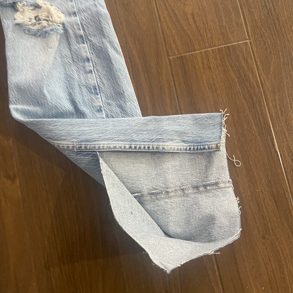 Zara high rise stretch ripped Jeans - Picture 14 of 15